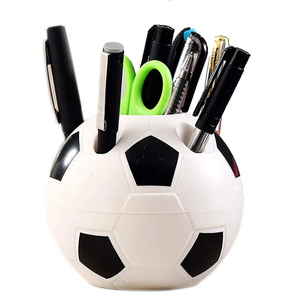 Pennhållare Skrivbord Städa av multifunktionella kreativa fotbollstillägg