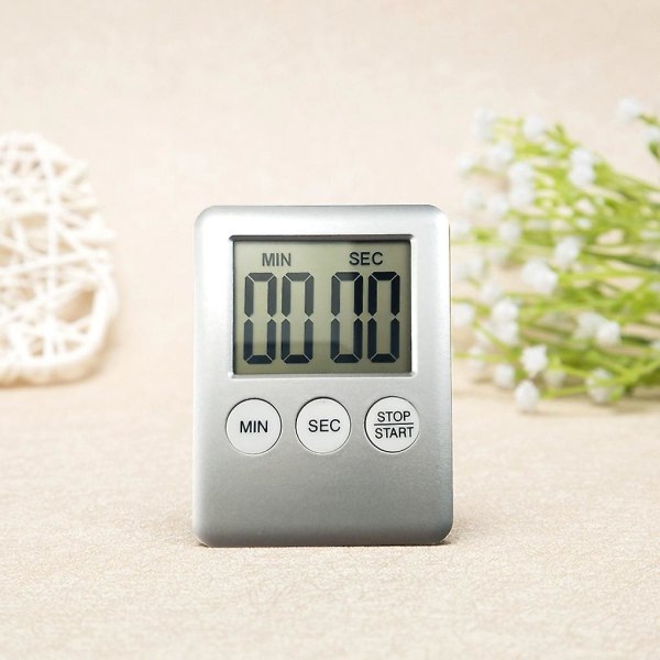 Digital Kjøkken Timer LCD Display Baking Knapp