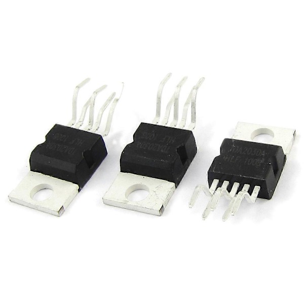 3 stk. TDA2030A Enkelt Op Amp Audio Operationsforstærker IC Chips 5 Ben