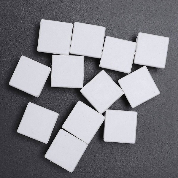 20 mm x 20 mm muoviset valkoiset päätytulpat, korkkien peittävä versio. Varahatut Tarvikkeet ammattilaisille