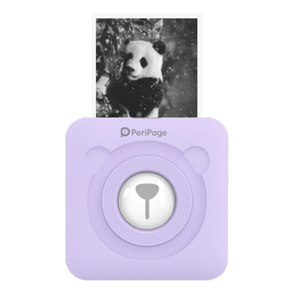 Peripage Mini Pocket Alt-i-en-en Termisk Printer Trådløs Bt Billede Foto Etiket Memo Kvittering Papir Printer Ar Foto Funktion Med Usb Kabel Support Fo