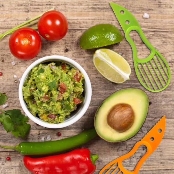 Avocadoskärare, Avocadoskärare, Avokadokniv 3 i 1, Multi