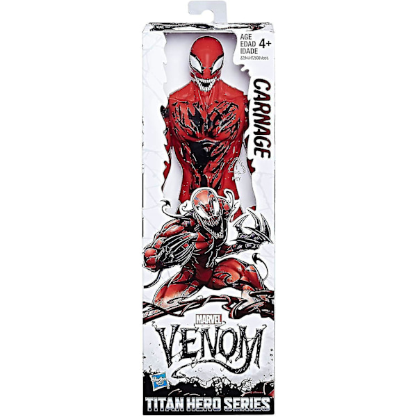 Dhrs Venom Titan Hero -sarja - Carnage -toimintahahmo - 12 tuuman Carnage -lelu