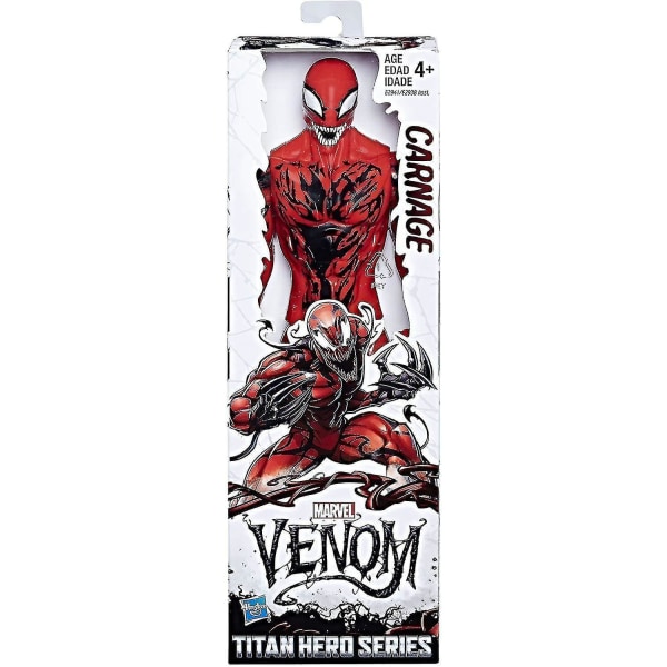 Dhrs Venom Titan Hero Series - Carnage Action Figure - 12 tum Carnage Toy