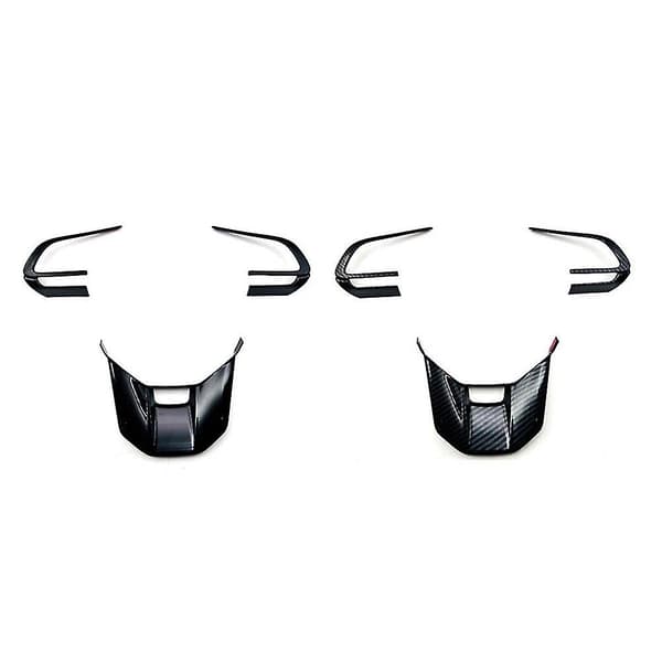 3 stk. Bil Glans Sort Rattet Panel Dæk Trim Sticker Til Veloz Avanza/perodua Alza 2022 20