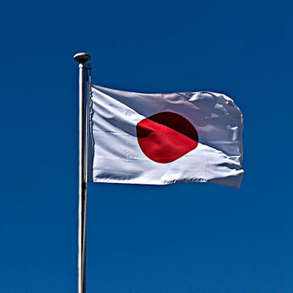 Lippu Japani Japanilainen Polyesteri Ulkoliput Onnittelut 90 X 150 Cm