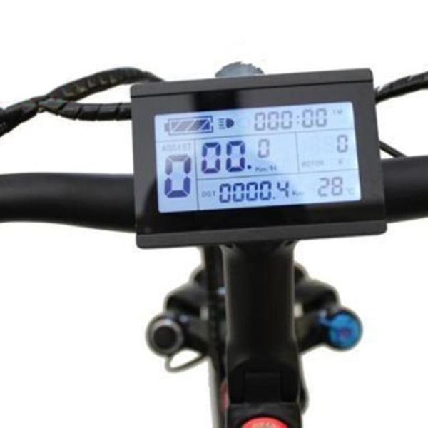 Elektriska delar 24v 36v 48v Intelligent Kt Lcd3 Elektrisk cykelcykel E Bike Controller Lcd-panel Eb