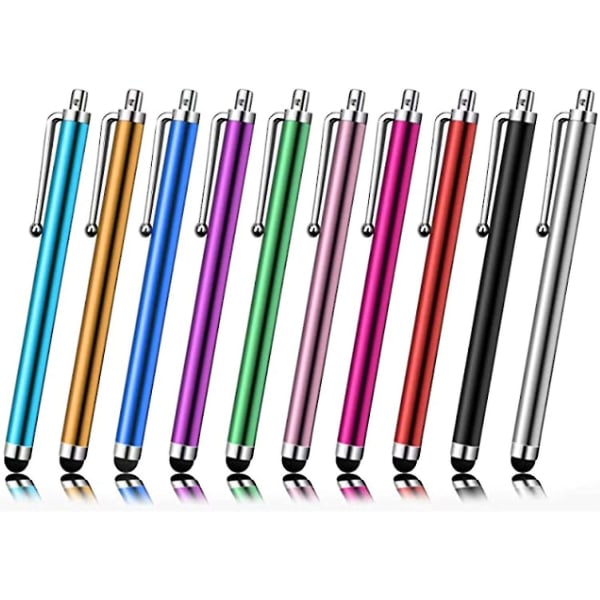 10 stk Heilwiy Universal Capacitive Stylus Pen, berøringsskjerm Kapacitive Stylus Pen