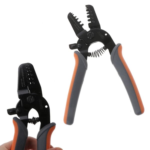 Mini Crimper Micro Open Barrel Crimping Tools Tang for Awg28-20 Jam Molex U Barrel Terminal Connector
