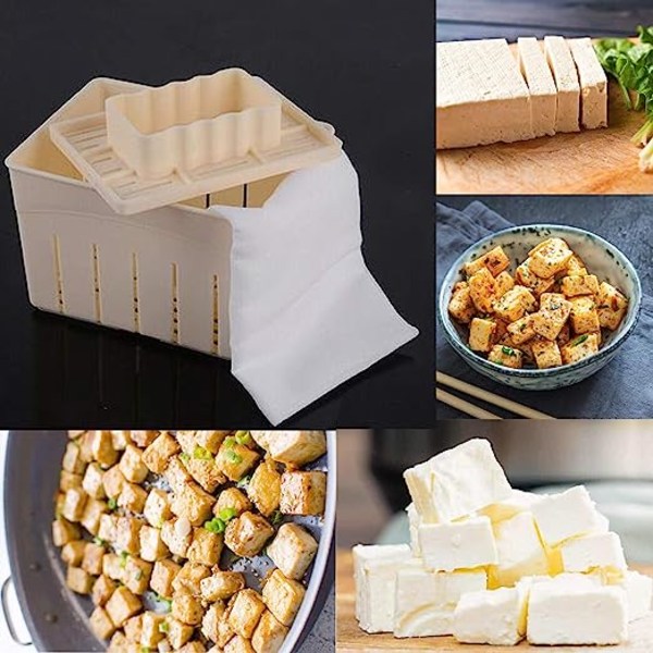 Tofu Presseform (2 STK) Plast DIY Hjemmelavet Tofu Maker Presseform