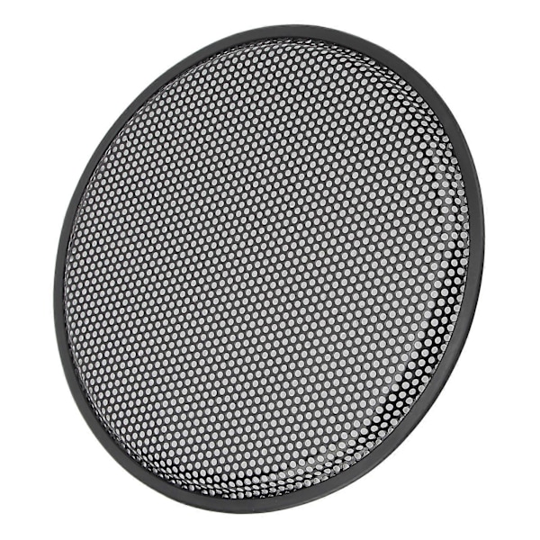12 Tums Högtalargaller Järn Subwoofer Högtalare Cirkel Skydd Ljudnät Skydd för Bil Husbil