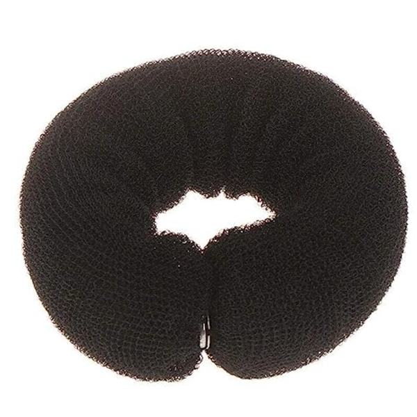 1 stk Sort/Brun/Elfenbensfarvet Elegant Kvinders Piger Shaper Donut Hårbånd