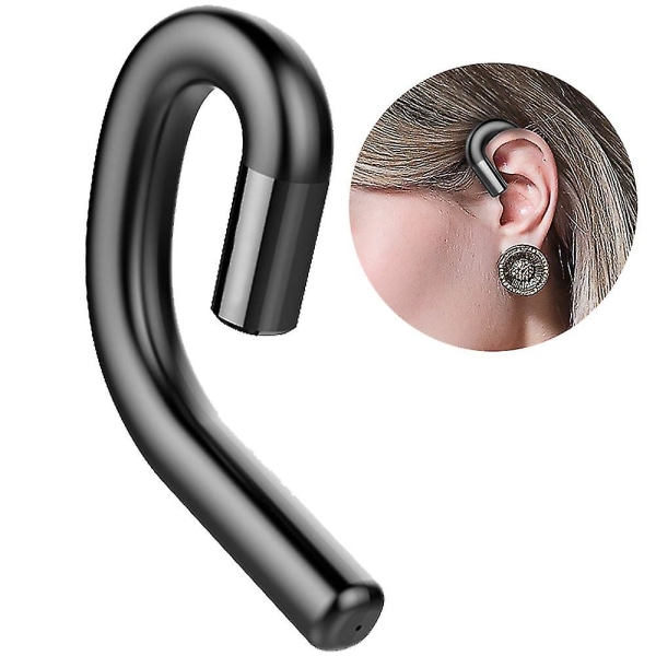Bluetooth hörlurar utan öronpropp, brusreducerande handsfree-headset Öronkrok Trådlösa hörlurar med mikrofon för iPhone och Android-smarttelefoner