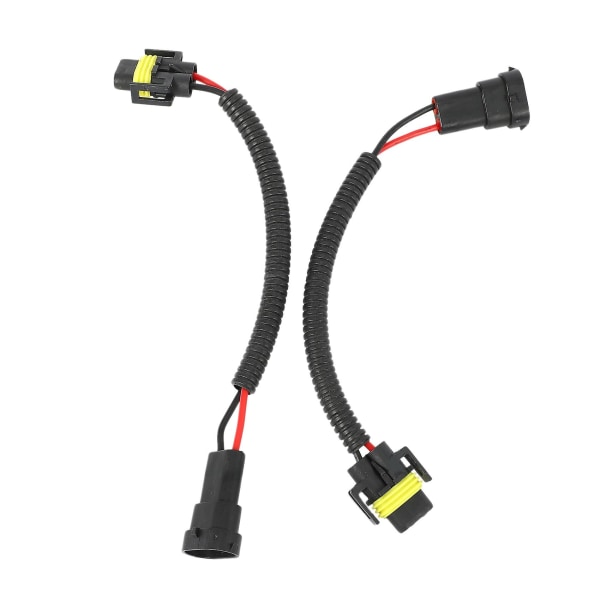 2pcs 9006 To H11 H8 Headlight Fog Light Conversion Connector Wiring Harness Plug Cable Socket Conne