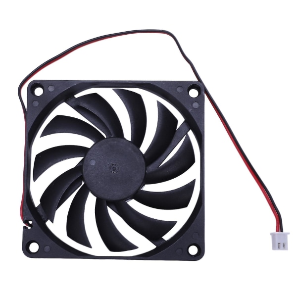 80mm 2 Pin Connector Ing Fan For Computer Case Cpu Er Radiator
