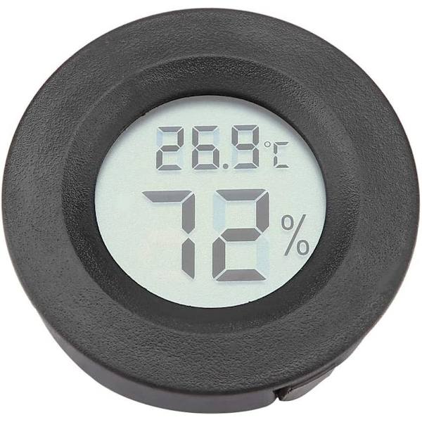 Digitalt termometer og hygrometer for reptiler og amfibier