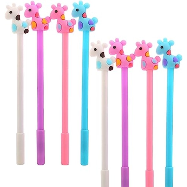 Animal Sika Deer Giraffe Gel Pens Fashion Cute Cartoon Colorful Kawaii