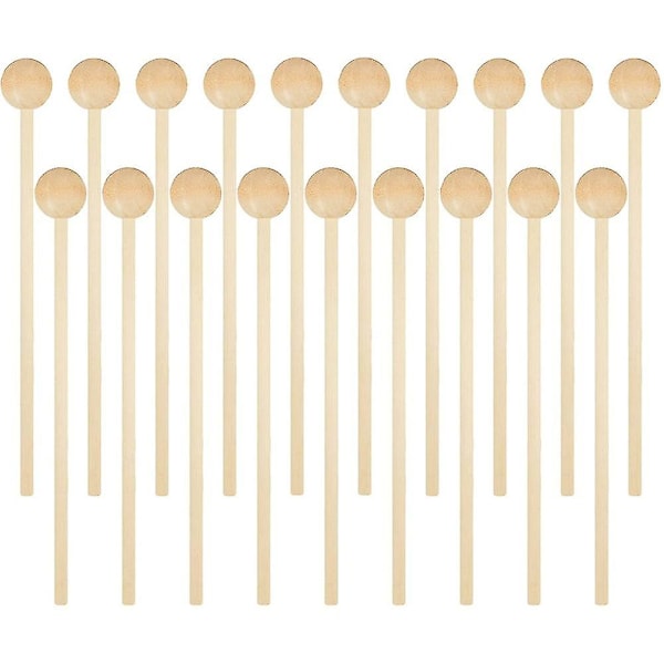 20 stk. trækøller percussion glockenspiel xylofon køller pinde træ små musikalske trommestikker