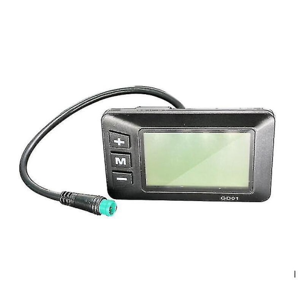 Ebike 24v 36v 48v Jn Lcd Gd01 Display Vattentät För Jn Controller Elecrtic Cykel Navmotor Konverteringskit