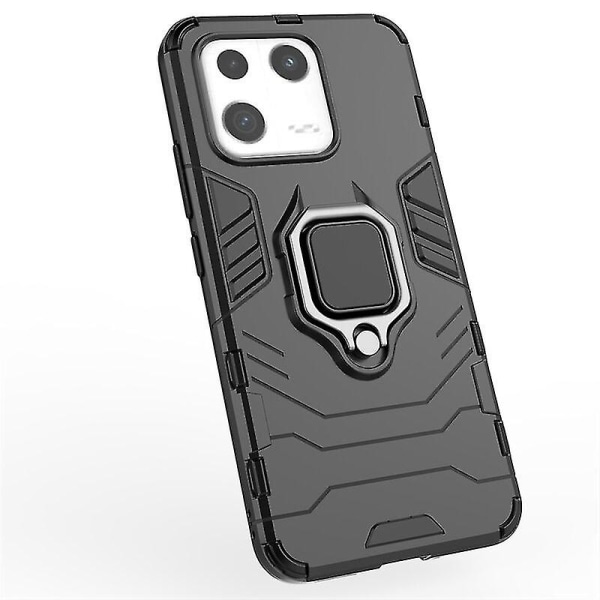 Armor Militær Grade Støtsikkert Heavy Duty Etui Kompatibel Xiaomi Mi 13 Pro/xiaomi Mi 13 Med Kickstand Black Xiaomi 13 Pro