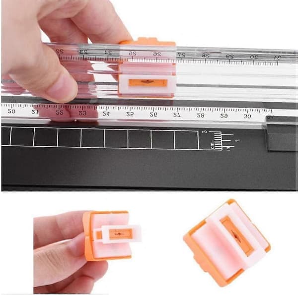 6 stk. Papirkutterblader Erstatning Papirkutter Blader Refill Håndverk Papirkutter Land Erstatning for A4 Papirkutter (Oransje)