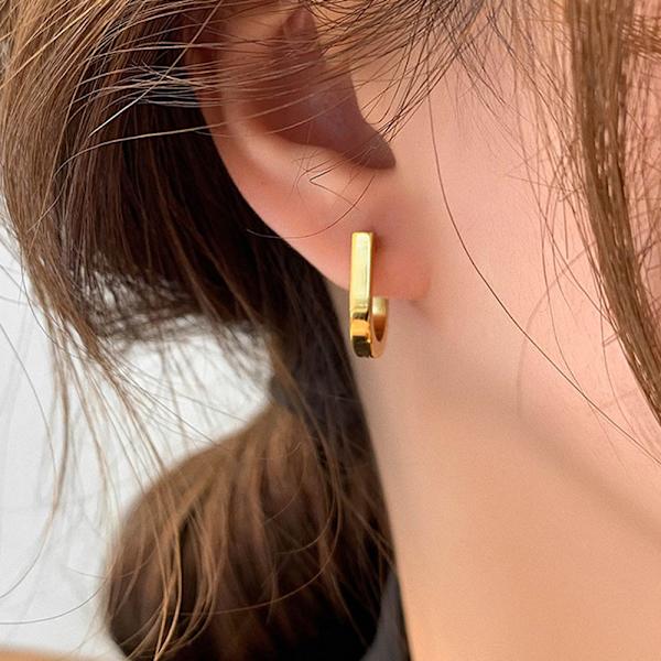 Kvinde Øreringe 2 Par Små Øreringe Til Kvinder Dangle Hoop Øreringe Mode Smykker Til Kvinder Flere Former Style:Style 4;:;