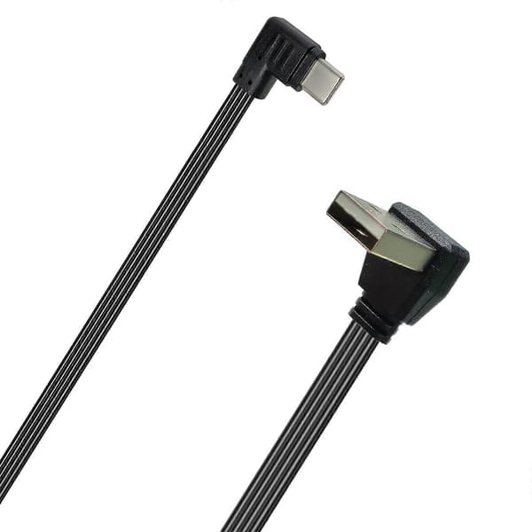 10-100cm Längd USB till Typ C Strömkabel 10W Snabbladdningssladd Stöder 480Mbps Dataöverföring för Telefoner och Surfplattor 1m AMDO CMST