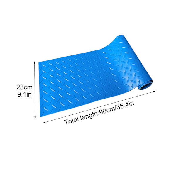 Swimmingpool-trappemåtte, skridsikker pool-trinpude - medium, sikkerhedsforing til swimmingpoolforing og trapper, beskyttende