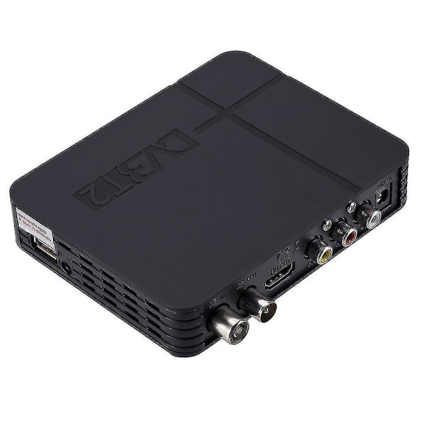 Bærbar Dvb-t2 Stb Mpeg4 K2 High Clarity Digital TV-boks Set-top-mottaker Tuner-reseptor