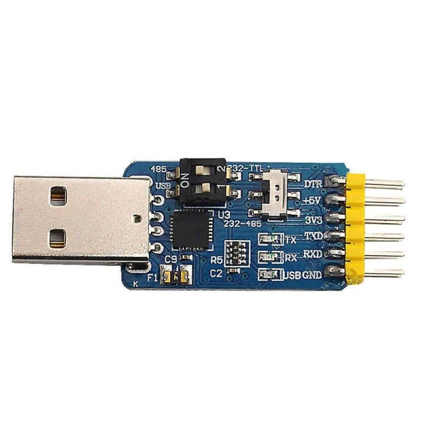 Cp2102 Usb-uart Usb-ttl sarjaporttisovitinmoduuli Cp2102:lle, tukee 3.3v 5v