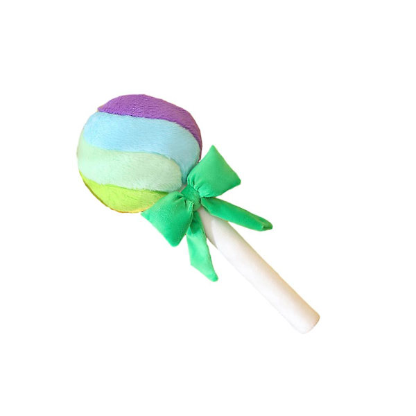 Lollipop plysjleketøy myk utstoppet godteri dukke soveromspute