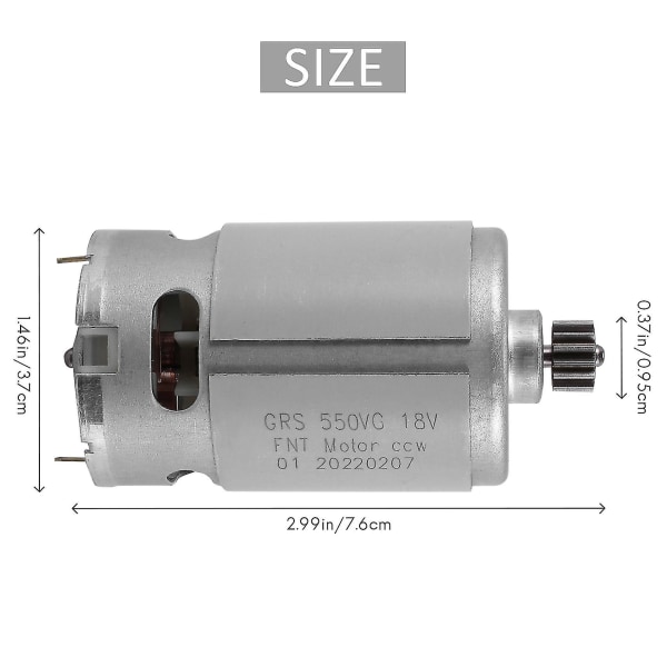 Grs550vc 14 tænder 21500-29000rpm 18v til genopladelig elektrisk sav