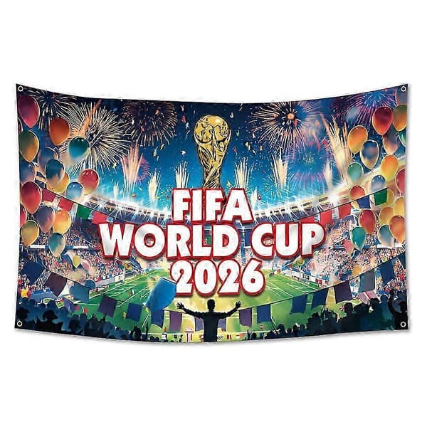 VM 2026 - 1: Hengende Flaggbanner 60*90cm