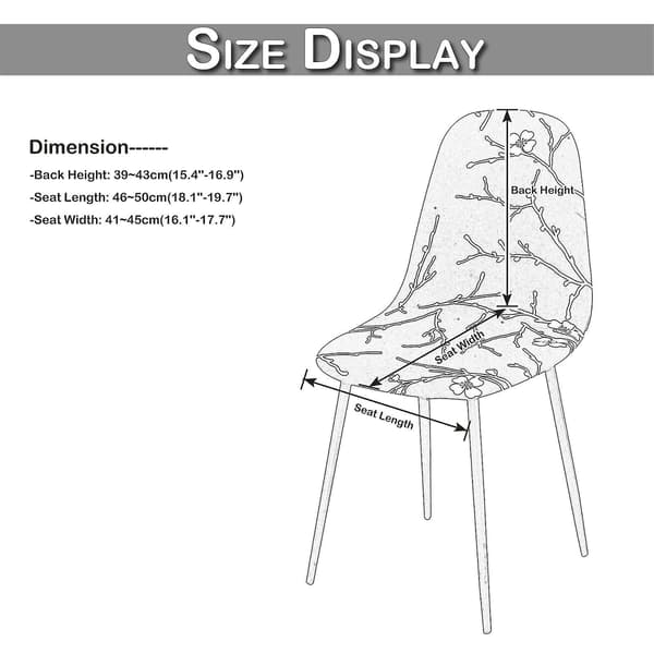 Ruokailuhuoneen tuolinpäälliset Slipcovers Shell