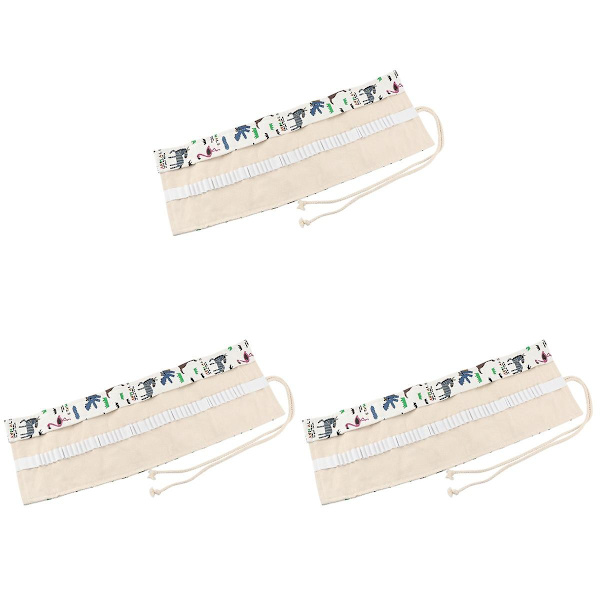 3 stk. Sløjfe-stil Kvinders Navle Ring Dangle Bar Stud (hvid)