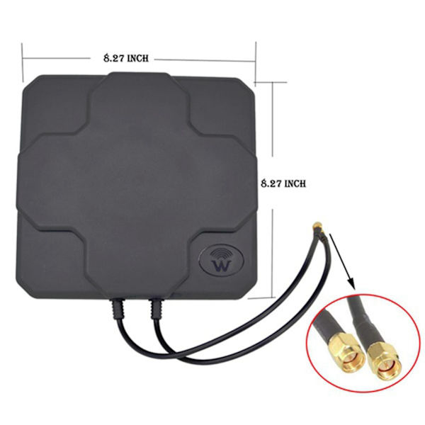 18dbi utomhus 4g Lte-antenn hög förstärkning 698-2690mhz extern antenn dubbel hane för trådlös router S