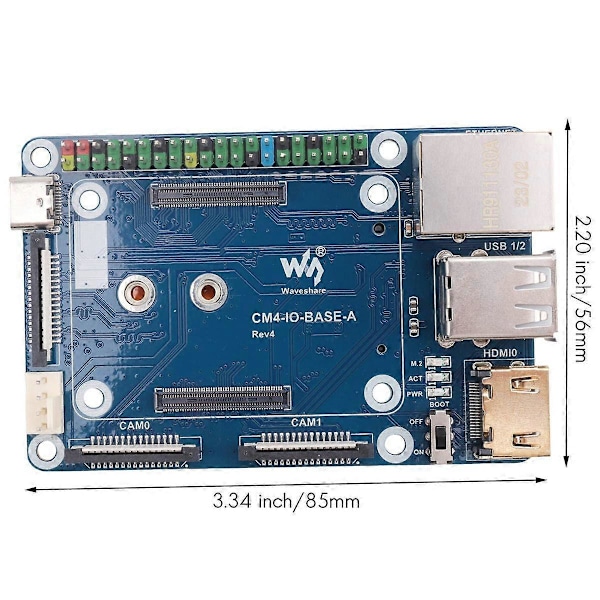 CM4-laajennuskortti Compute Module 4 Mini Basic -laajennuskortille, Compute Module -ydinkortti