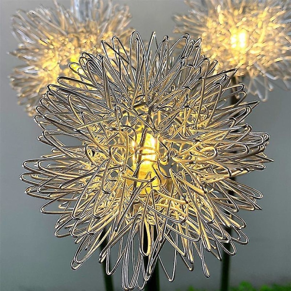 2kpl kukka aurinko-LED-valo ulkona nurmikkolamppu vedenpitävä  puutarhaterassi maisemapuutarhan koristelu 964b | Fyndiq