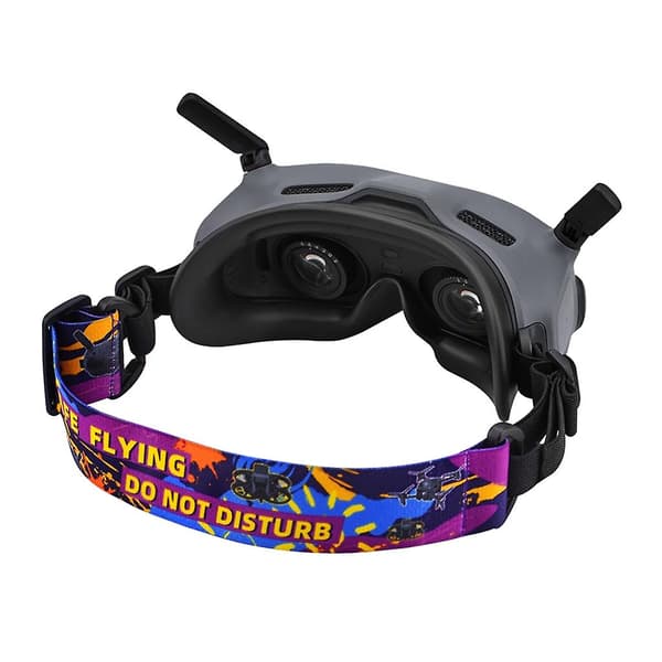 Fargerik hodebånd for Avata Fpv Goggles 2 Drone Fixing Head Strap
