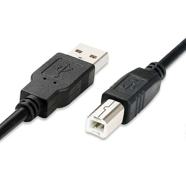 USB A till Typ B Datakabel Sladd USB 3.0 2.0 Kabel för Skrivare