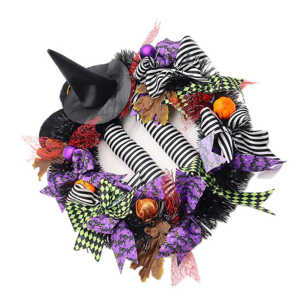 Seppele Halloween-koriste Nukke Garland Pelottava, pelottava rottinki riippuva