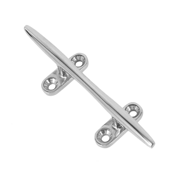 5 Tommer Heavy Duty Base Båd Dock Dæk Reb Klampe Marine Pullert Yacht Rustfrit Ny