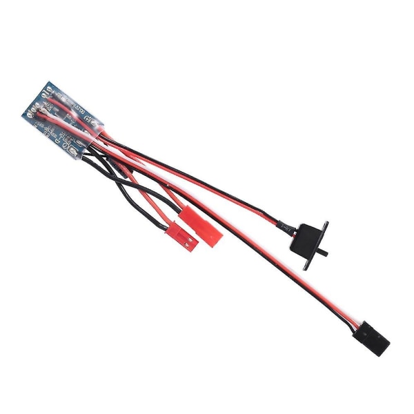10a Esc Borstad Hastighet Med Broms För 1/12 1/16 1/18 1/24 Rc Bil Crawler C24 B16 B24 Mn D