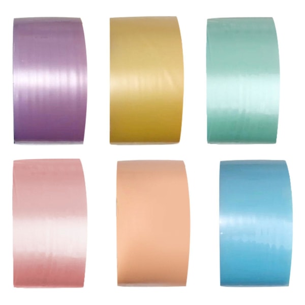 6 stk Sticky Ball Rolling Tape Farget Ball Tape For Barn Card