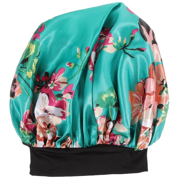 Satin Bonnet Sovmössa Elastisk Bonnet Sovhatt Kvinnor Sle