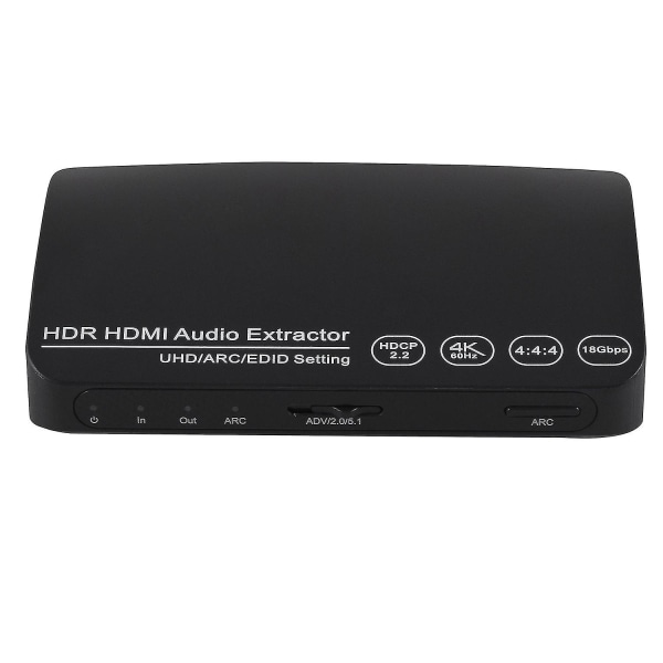 4k - 2.0 Audio Extractor Bluetooth 4k - Toslink Switch 5.1 C