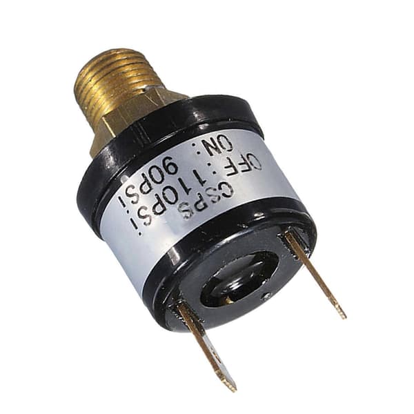 90-110 PSI Luftkompressor Tryckkontroll Strömställare Ventil Horn 1/8'' 12V/24V vacker