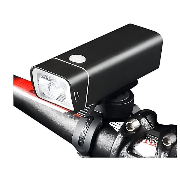600lm/300lm 2500mah Vanntett Led Sykkellyssett Usb Oppladbart Lyktlyssett 5 Moduser Sykkellyslampe Superlys Sterk Frontlykt Hurtigutløser