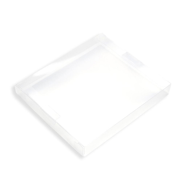 10 st/förpackning Transparent skyddande fodral Transparent spelkassettbox för Nes