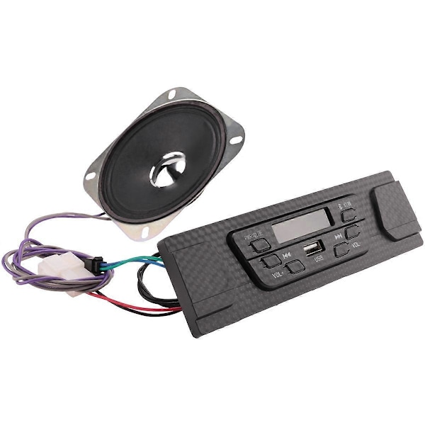 Kolmipyörän FM-radiosoitin Bluetooth MP3-soitin MP3-dekooderilevy häviöttömälle soittimelle kuorma-autoon ja työkoneeseen